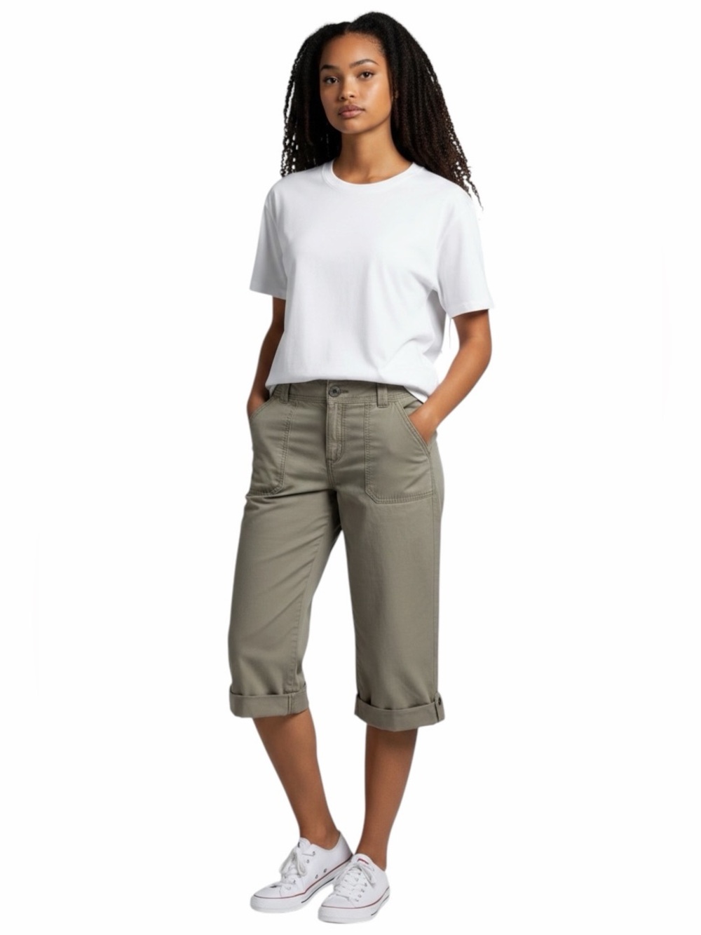 Carhartt•Relaxed Fit Crop Work Capri Pants